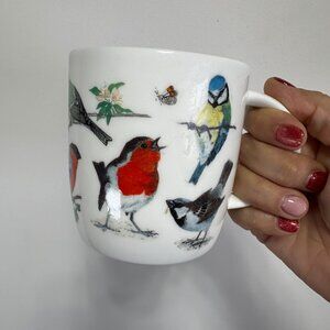 Roy Kirkham | “Garden Birds – Eleanor” Mug | Made in England Collectible Nature